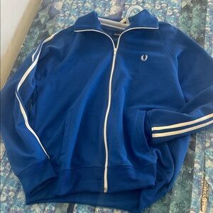 Fred Perry Blue Sportswear Jacket